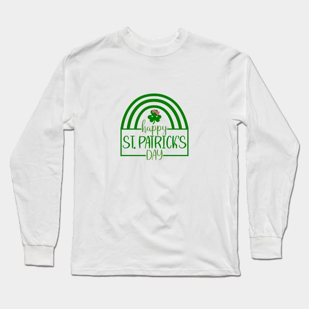 Happy st Patrick's day Long Sleeve T-Shirt by GoodWills